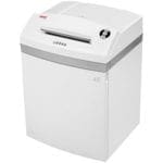 A white intimus 45 SC2 Strip Cut Shredder on a white background.