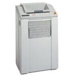 An intimus 802 CC Cross cut Shredder on a white background.