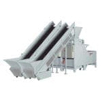 The intimus VZ 20.00 Twin Cross Cut 11.8x15-55mm is a machine that can be used to separate different types of materials.