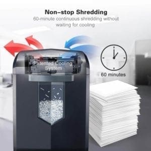 Bonsaii EverShred Continuous heavy Duty Paper Shredder Machine