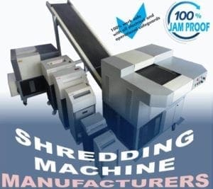 Paper Shredding Machine Manufacturers