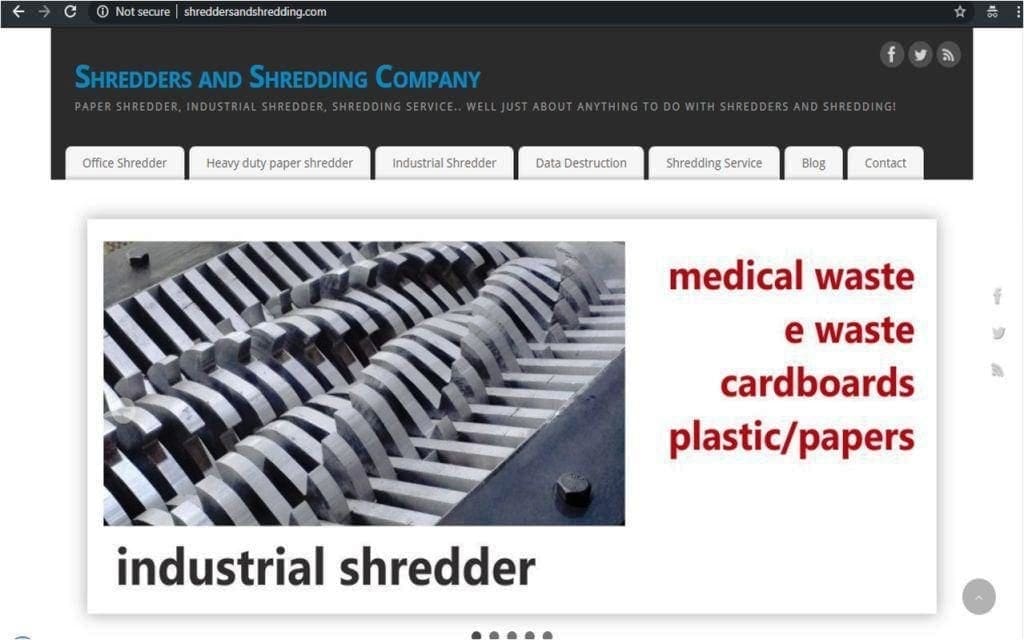 Shredders and Shredding Company