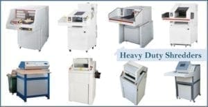 Heavy Duty Shredders full range, ready stock