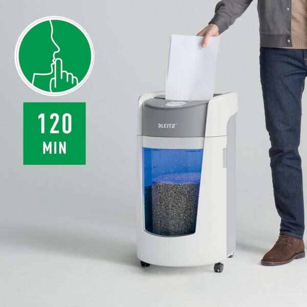 LEITZ  X Shredder Office Cross Cut Paper Shredder - Image 2