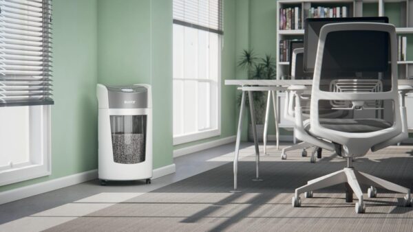 LEITZ M shredder OptiMax Office Micro Cut Paper Shredder - Image 3