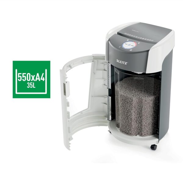 LEITZ  X Shredder Office Cross Cut Paper Shredder - Image 3
