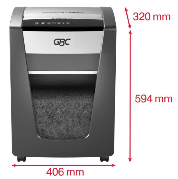 GBC Shredmaster M515 Micro Cut Shredder - Image 4