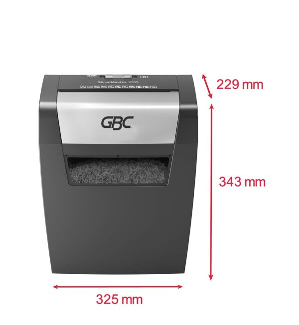 GBC ShredMaster X308 Cross Cut Paper Shredder - Image 2