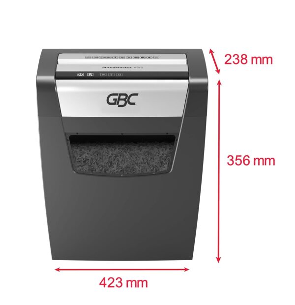 GBC ShredMaster X312 Cross Cut Paper Shredder - Image 4