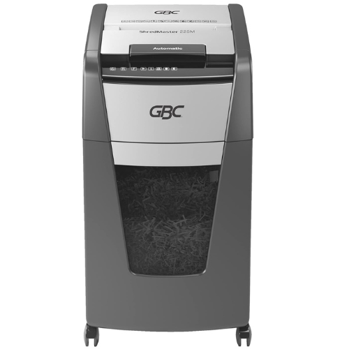 225m gbc auto feed paper shredder