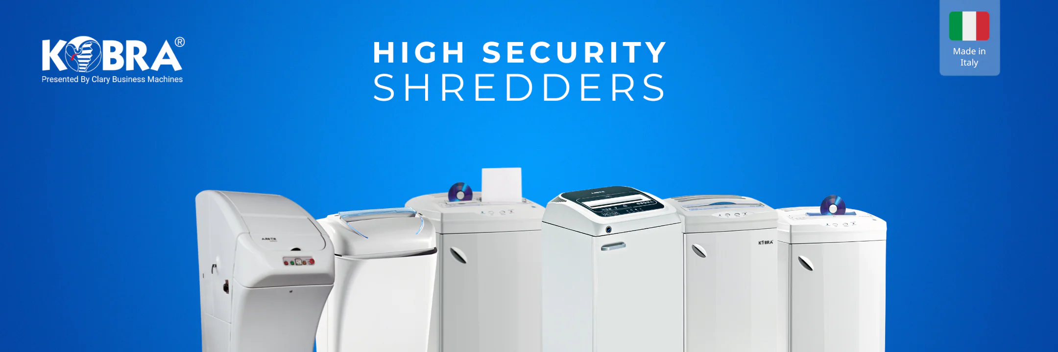 kobra paper shredder banner